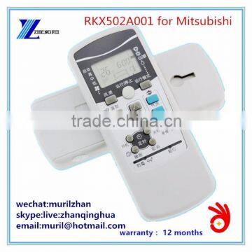 ZF White 13 Keys Air conditioner Remote Control for Mitsubishi SRKQI25H 35H RKX502A001 B C F S RYD502A017
