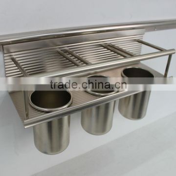 aluminium alloy champagne Kitchen Hanging Racks Sets