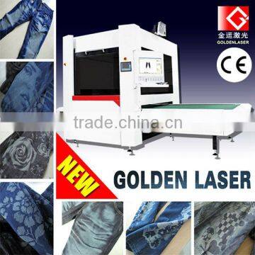 Laser Engraving Denim Jeans for Laundries Washing