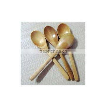 18cm Hot Sell Bamboo Wooden Spoon for Kids photo-2