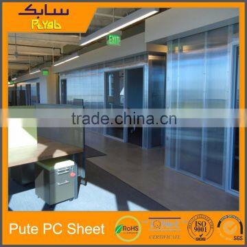 double wall plastic roof sheets soundproofing partition soundproof polycarbonate sheet