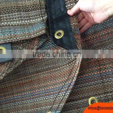 Hot Selling Plastic Woven Product PVC Mesh Tarp Outdoor Textilene Fabric photo-3