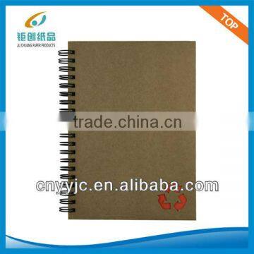 Custome Recycled Kraft Spiral Note Book for Promotion photo-2