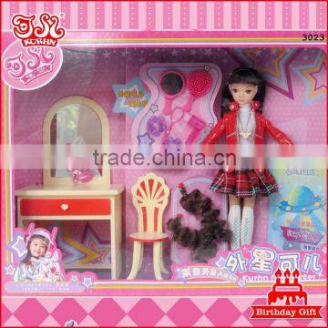 Fashion plastic doll furniture accessories