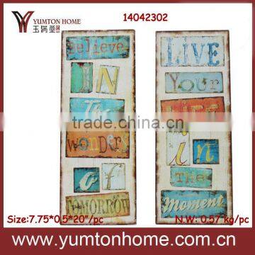 Metal wall art decor digital printing arts