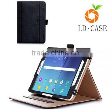 fancy design flip stand case for samsung galaxy tablet leather flip cover