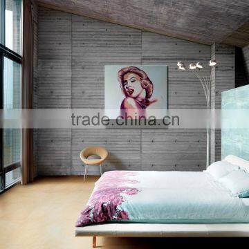 Modern Woman Sex Photo Portrait Oil Painting on Canvas photo-2