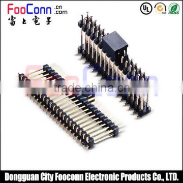 1.27mm pin header double plastic connector with dual row