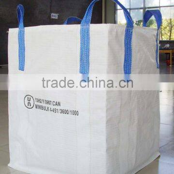 pp jumbo bag/pp big bag/ton bag (for sand,building material,chemical,fertilizer,flour , direct factory manufacturer china PH88