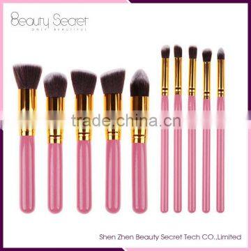 Wholesale High Quality Makeup brushes 10PCS/SET Makeup Cosmetic Brushes