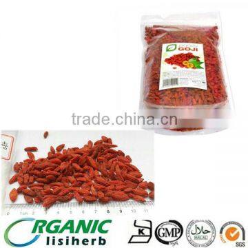 100% Natural certified organic Dried Goji berries for sale