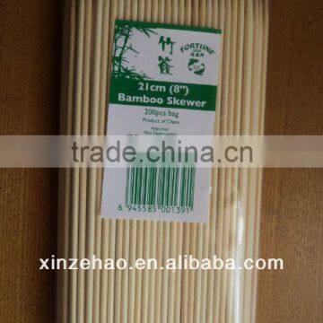 one time use bamboo bbq skewer