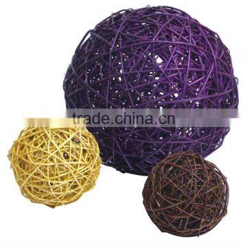 wicker ball