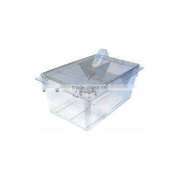 Polycarbonate lab rodent cages