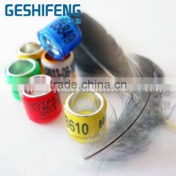 Low frequency chip rfid pigeon ring band for 2016