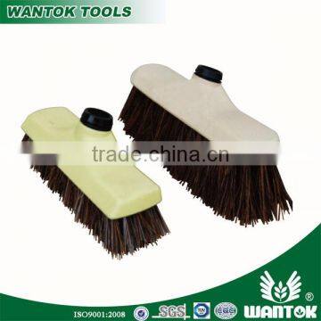 WT0306415/16 outdoor cleaning black color long bristle floor hard deck brush