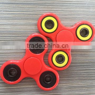 Red Color Fidget Toy Hand Spinner With Ceramic 608 Bearings colorful