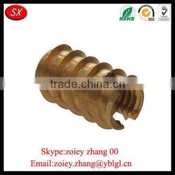 Chinese Supplier Customized Brass Female Threaded Insert For Sale photo-2