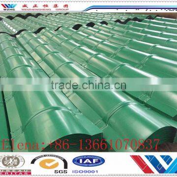 Gutter Roof Barrel Ridge/hip Cap Sheeting Panel Made in China photo-3