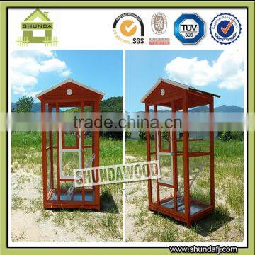 SDB02 High Quality Wooden Parrot Birds Cage Pigeons for Sale photo-4