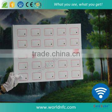 Raw Material Transparent RFID Smart Card Inlay With Layout 3*8 photo-5
