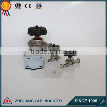 Sanitary Stainless Steel Import Clamped Diaphragm Valve photo-5