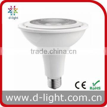 New Design PAR38 15W 1100lm E27 24 degree dimmable High Lumen Clear Len Cob Led light bulbs