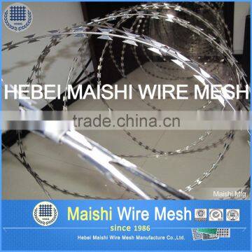 Razor Wire Concertina Wire Topping Security Fence photo-4