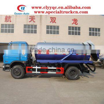 Dongfeng 8cbm Sewage Vacuum Tank Truck System photo-3