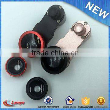 Universal Clip 3 in 1 Lens Clip External Camera for Mobile Phone photo-3