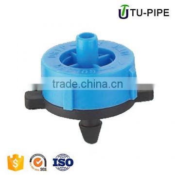 Plastic black pressure compensation dripper for drip irrigation system