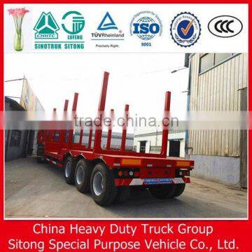 China Factory Supplier 3 Axle ATV Timber Transport Trailer, Log Loader Trailer photo-4