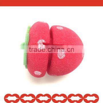 12 PCS Strawberry Balls Hair Care Soft Sponge Rollers Curlers photo-5