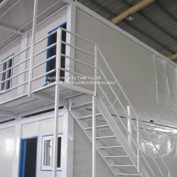 Prefabricated Sandwich Panel Steel Container House photo-2