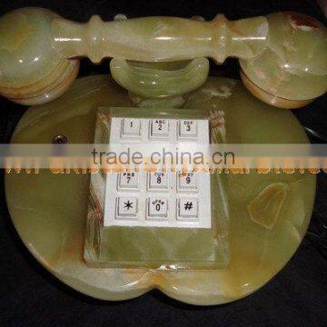 NATURAL 2017 New Items ONYX TELEPHONE SETS HANDICRAFTS photo-2