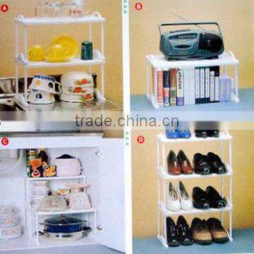 commodity shelf,multi storage rack,plastic commodity shelf