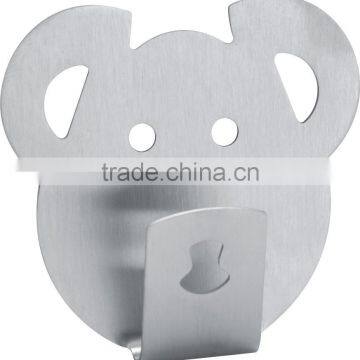 Pig Shape Cute Stainless Steel 3M Stick Hook For Towel,Key,Knife photo-2