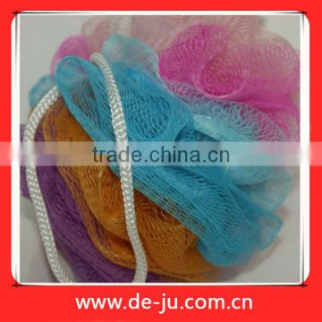 Hanging Plastic Cheap Colored Bath Sponges