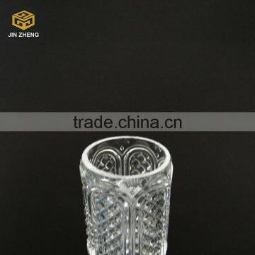 Embossed Glass Votive Candle Holders, Glass Tumbler photo-2