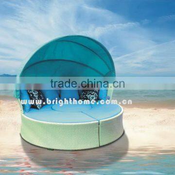 Round Combination Floor Sofa Lounge Suite for Garden photo-2