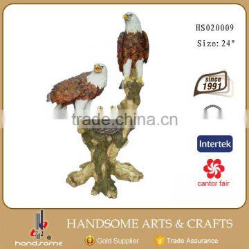 Resin Animal Large Eagle Statues Garden Statue Eagle photo-2