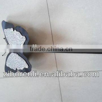 mirror silver glass butterfly ornaments for home decoration