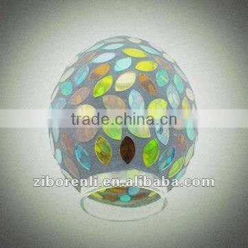 Vintage Glass Oil Lamp photo-6