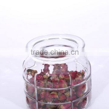 350ml Clear Airtight Decorative Glass Canisters With Glass Lid photo-5