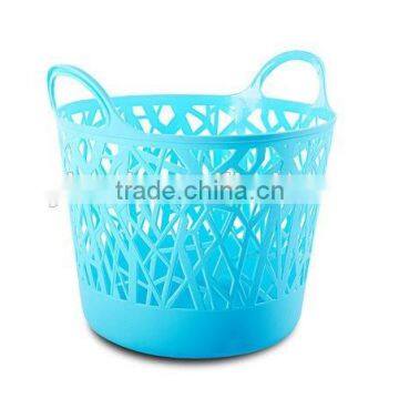 2017 New Product Rain Tree Plastic Storage Basket(with Handle) photo-2