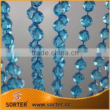 10mm acrylic beaded curtain room dividers for restaurant decoration