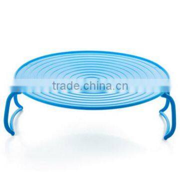 High Quality 120g Kitchenware Plastic Microwave Oven Bowl Stand Holder Rack photo-4