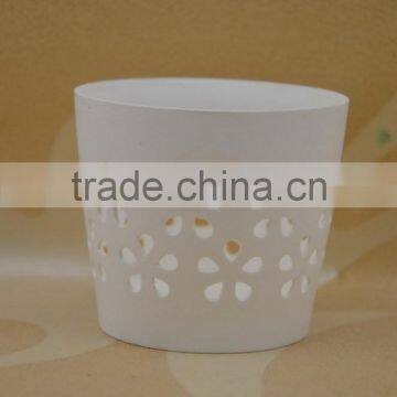 Bisque Firing Ceramic Tealight Candle Holder for Decoration photo-3