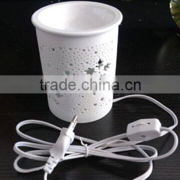 Ceramic Cylinder Electric Oil Burner With Aromatheraphy Function photo-2