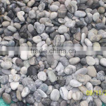 Natural river pebble stone